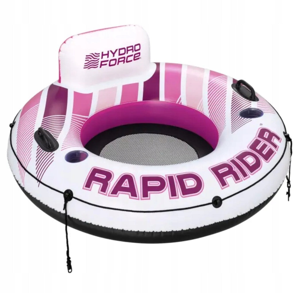 Inflatable wheel seat with handles for swimming Rapid Rider Bestway 43953 Packaging status original