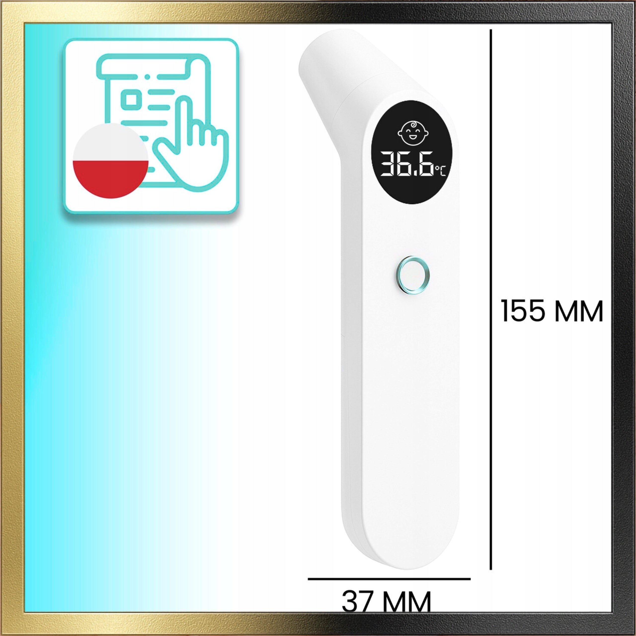 Infrared Medical Non-Contact Thermometer Medical For Ear Fever LCD EAN (GTIN) 5905999036892