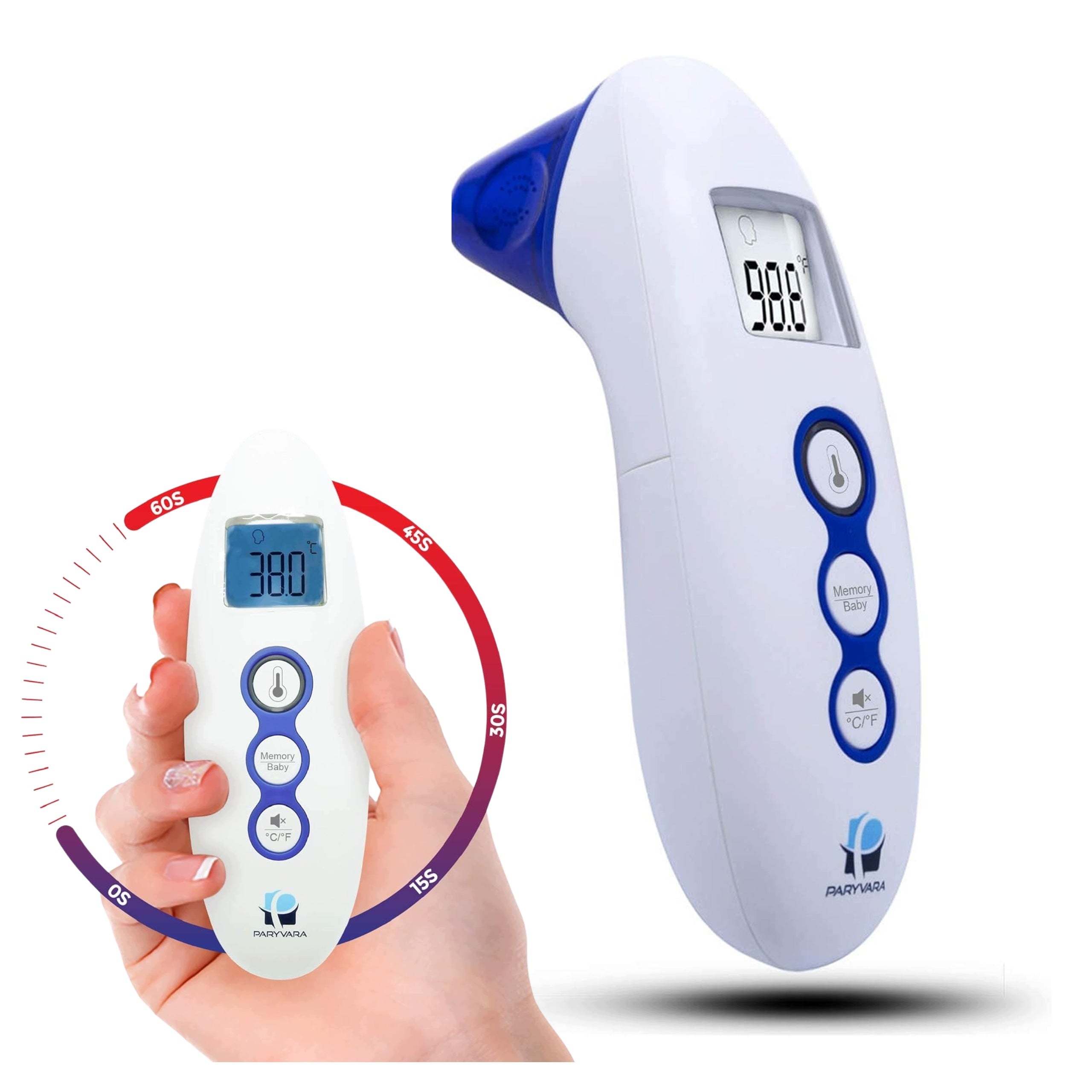 Infrared Non-Contact Forehead Thermometer 5in1 Electronic For Kids