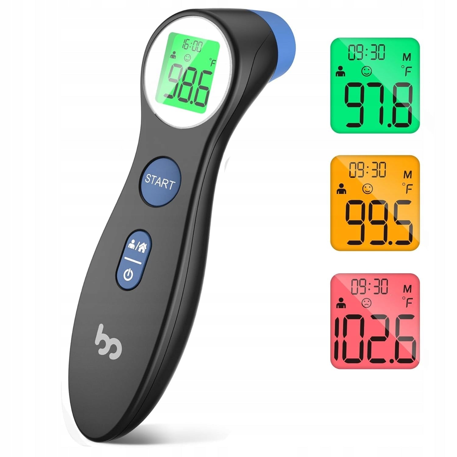 Infrared Non-Contact Thermometer Electronic LCD For Forehead Temperature Packaging status original
