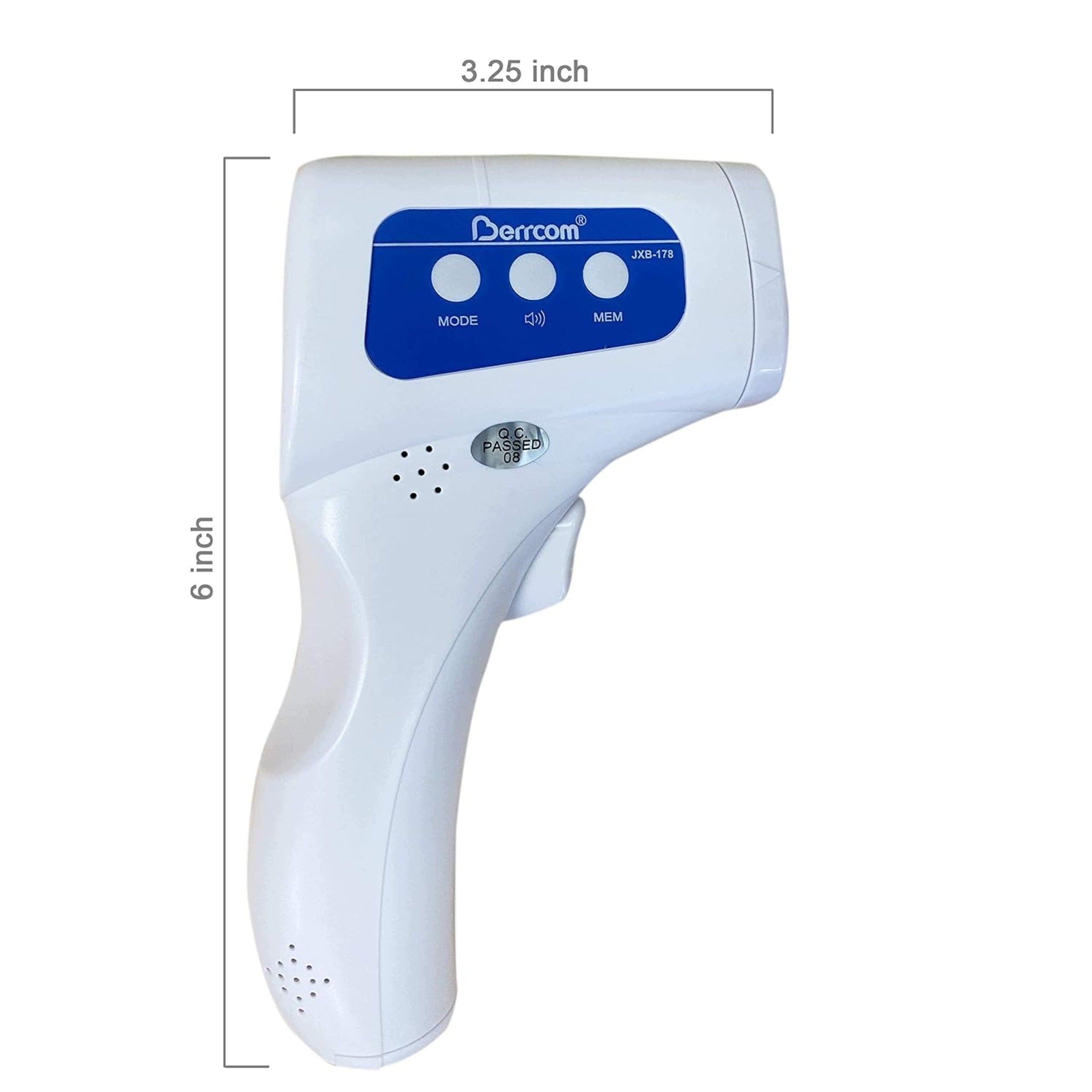 Infrared Non-Contact Thermometer Forehead Digital With Alarm And Memory Packaging status original