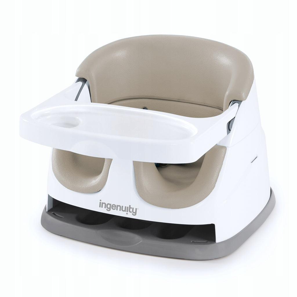 Ingenuity 2in1: Highchair, seat with straps, tray, beige