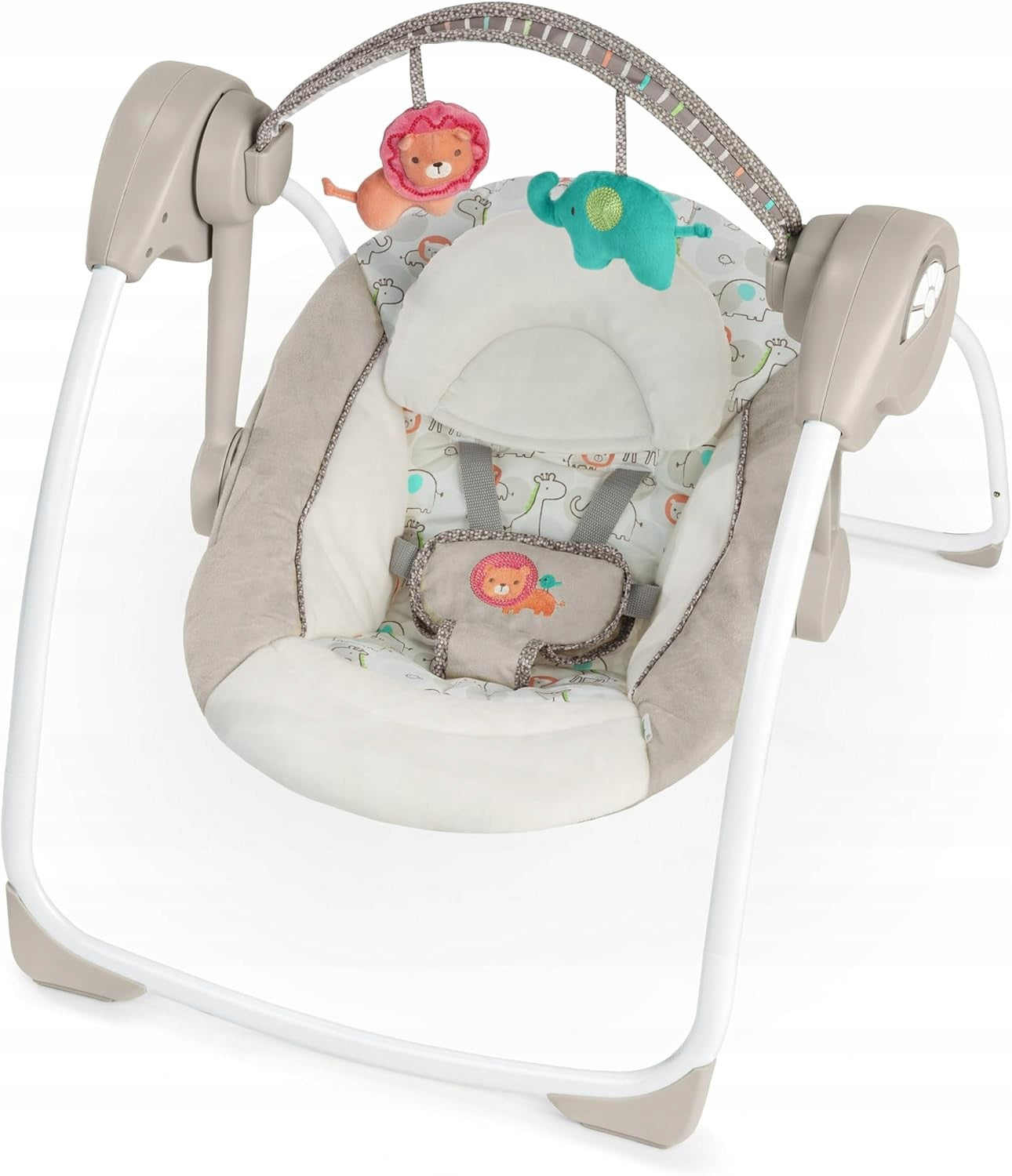 Ingenuity Swing for Children Cozy Kingdom Soft Ergonomic