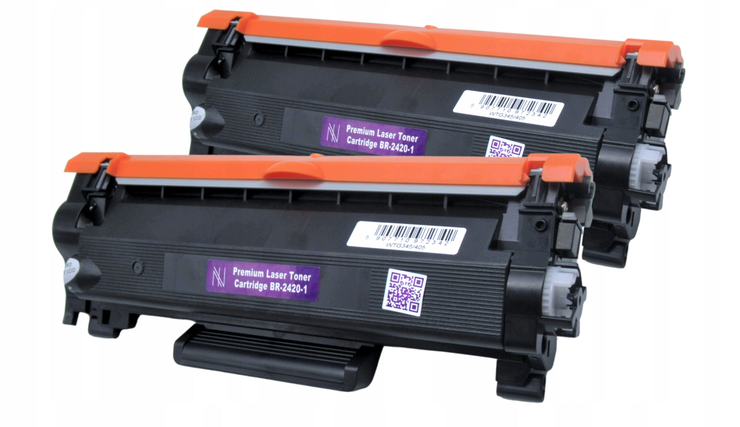 Inkdigo toner cartridge TN2420 for Brother DCP-L2510D TÜV certified Packaging status original