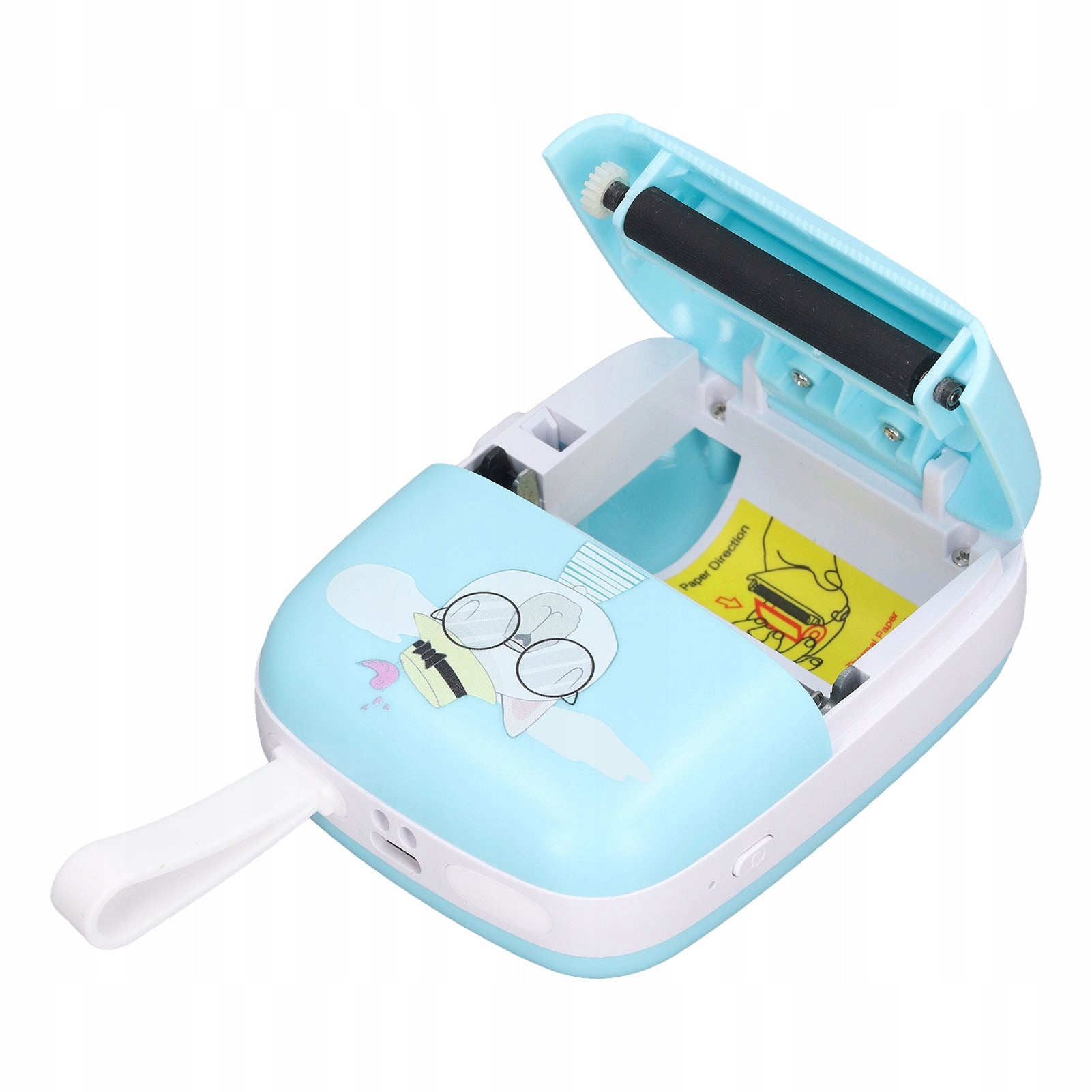 Inkless Pocket Printer, BT 4.0 Thermal Printer Easy Operation