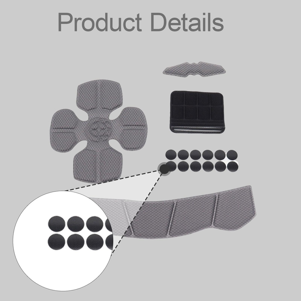 Inner Padding Set, Protective Padding, Accessories, Direct Replacement for Packaging status original