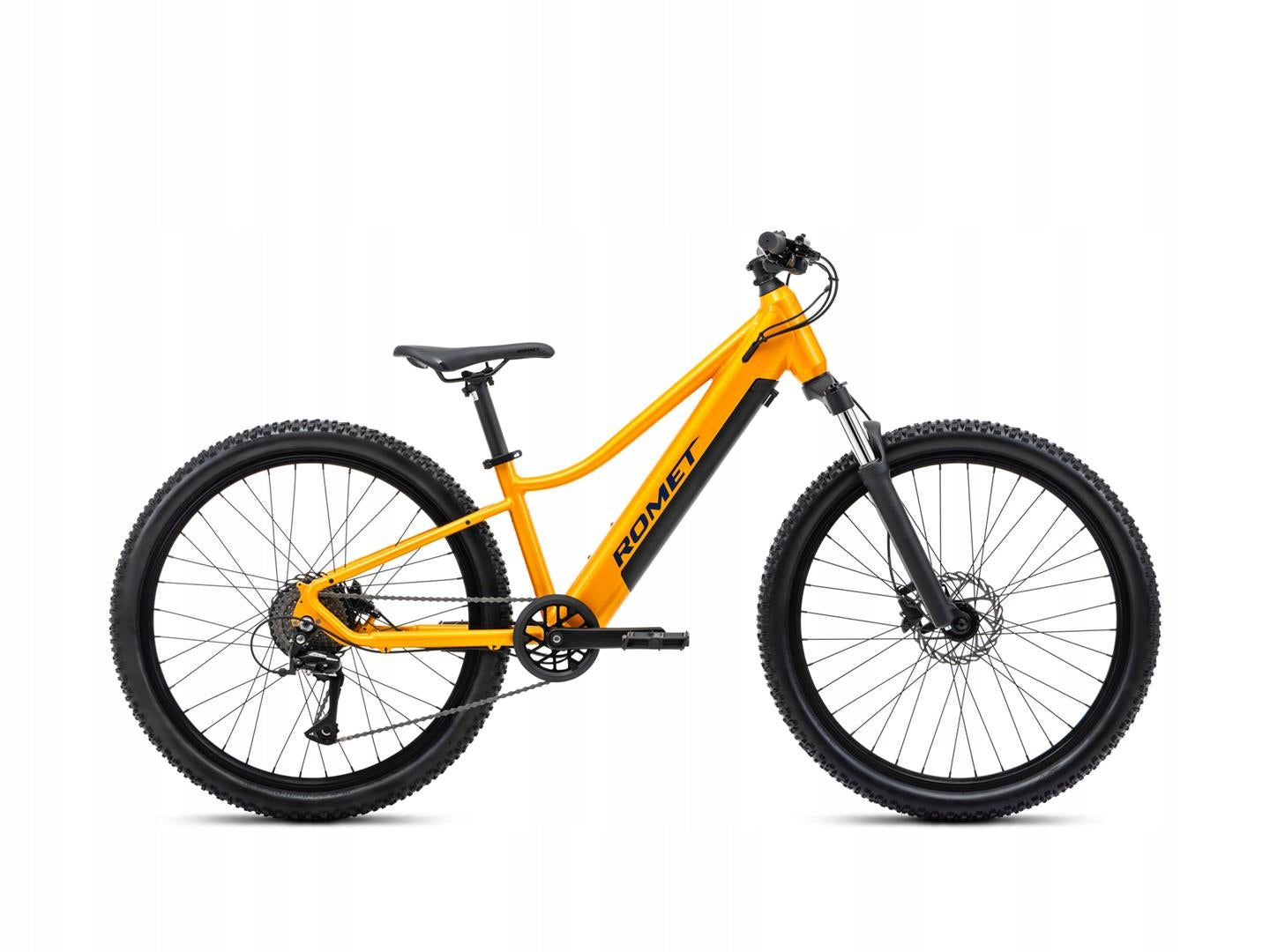 Innovative mountain MTB electric bike ROMET e-Rambler JR1.0 women's Foldability self-assembly, adjustable