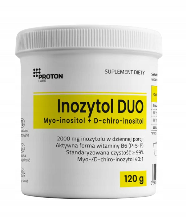 Inositol DUO | Myo-/D-chiro-inositol 40:1 | 120 g powder | PCOS