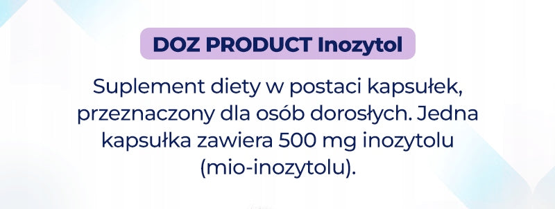 Inositol capsules, DOZ Product, 120 pcs Brand DOZ Product