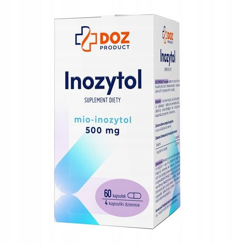 Inositol capsules, DOZ Product, 120 pcs