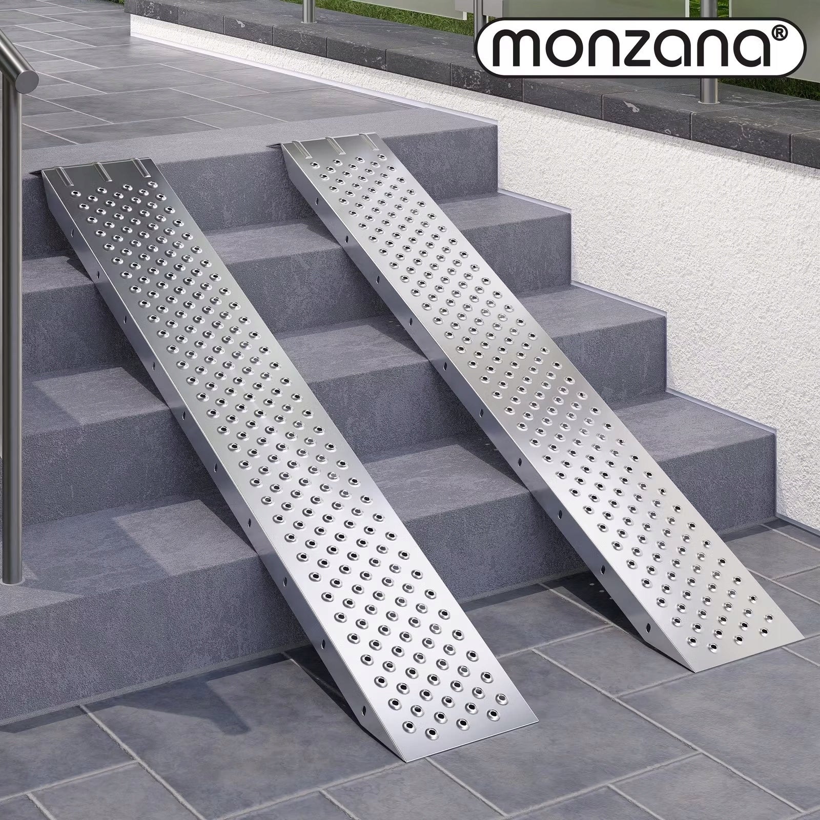 Inrun Ramp Loading Entry Ramp German 400kg Brand Deuba