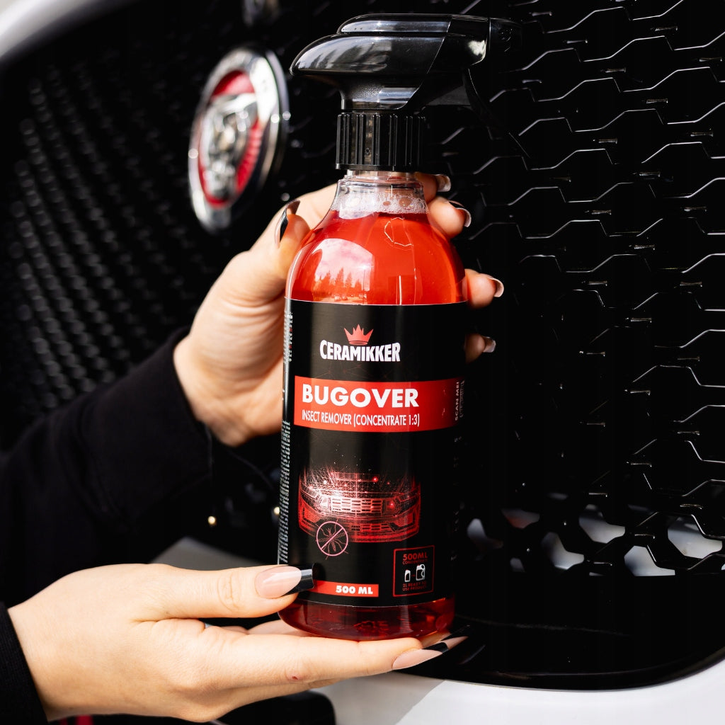 Insect Removal Liquid Insect Cleaner Window Bug Remover CERAMIKKER BugOver Packaging status original