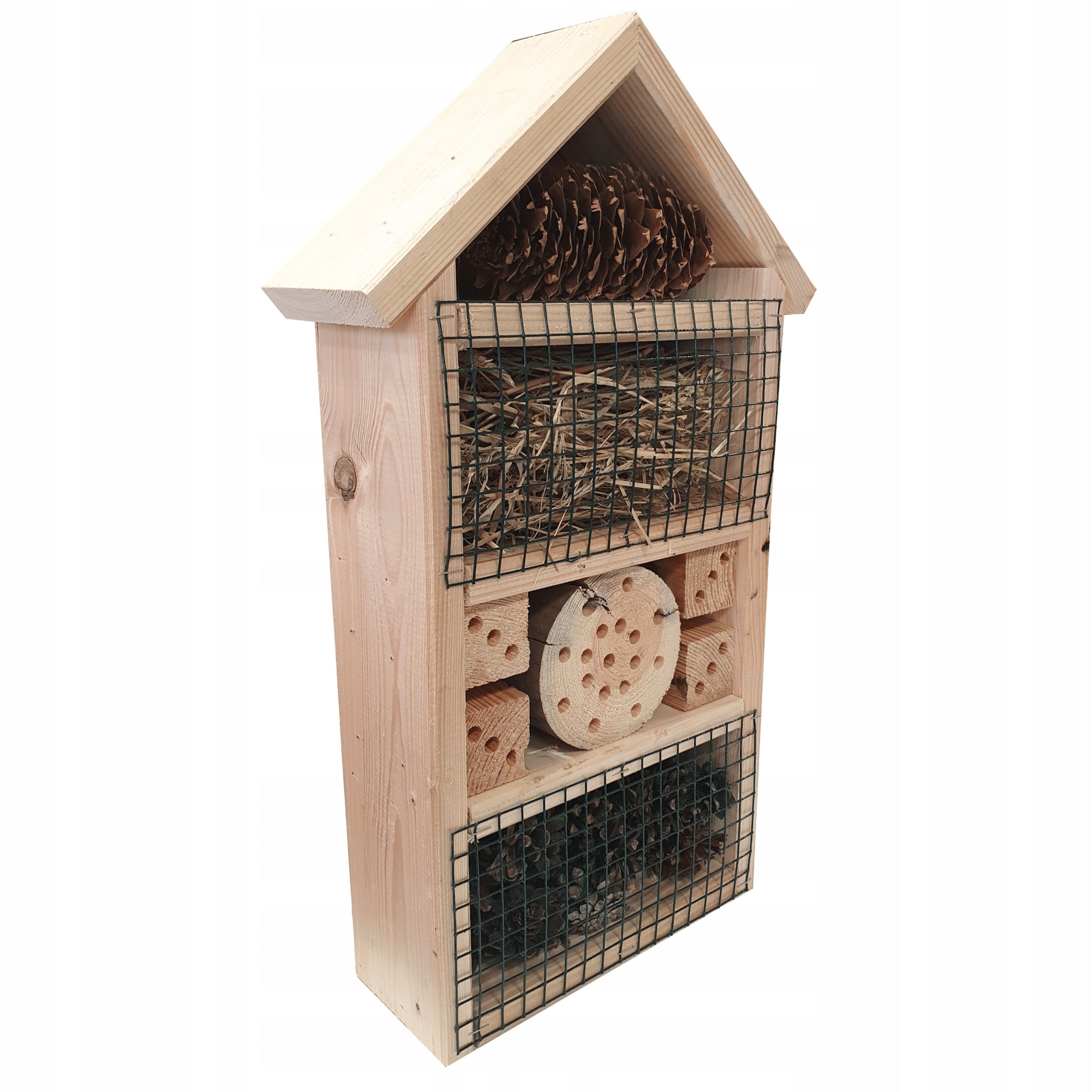 Insect house hotel nesting box bricklayer cottage MEGA LARGE up to 47cm! EKO Packaging status original