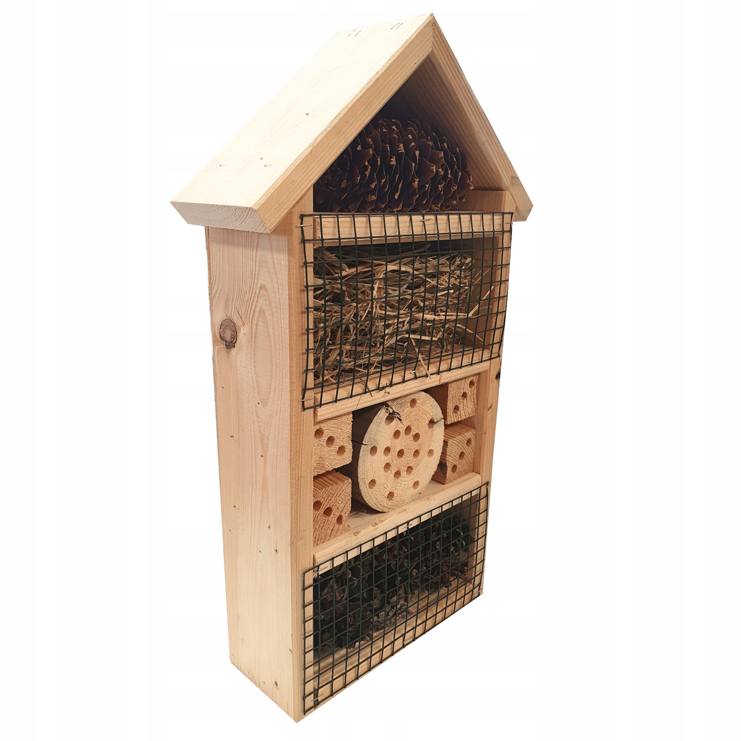 Insect house hotel nesting box bricklayer cottage MEGA LARGE up to 47cm! EKO Series domek dla owadów