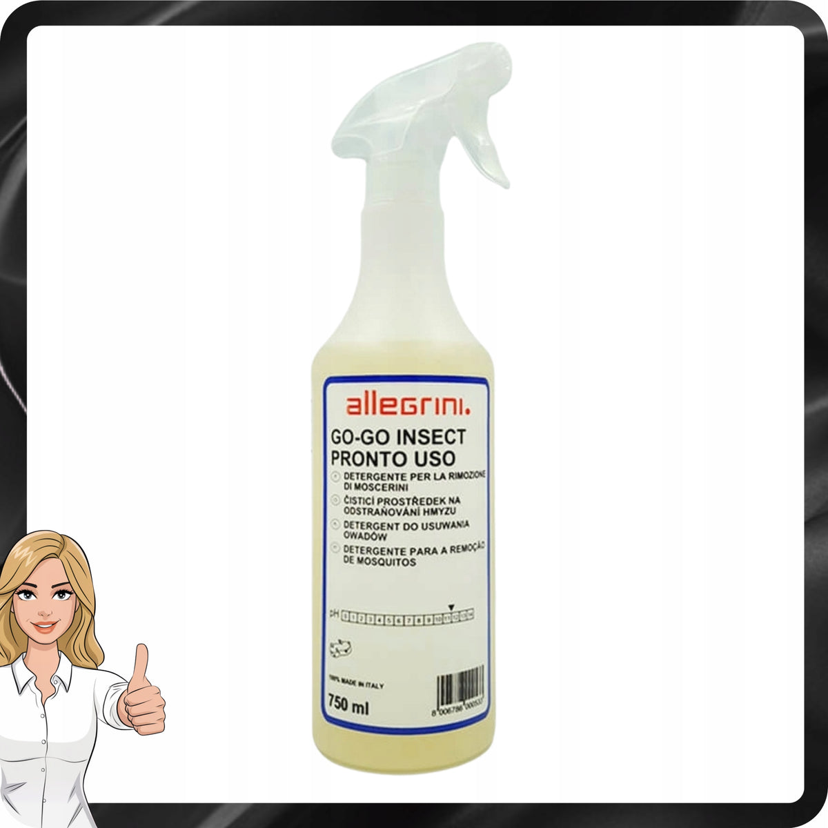 Insect remover Allegrini GoGo Insect 750ml ready to use EAN (GTIN) 8006786000533
