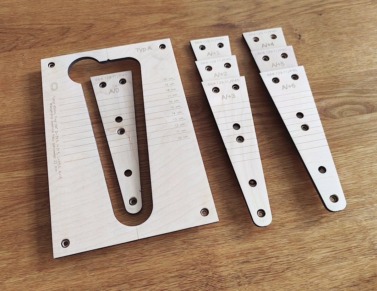 Insert for milling carpentry joints - Arunda, cutter CMT - A, B or C