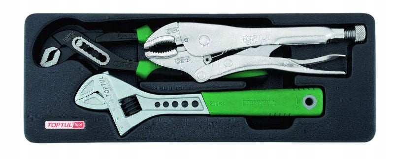 Insert with tools insert type A2 plastic, number of tools 3 pcs.,