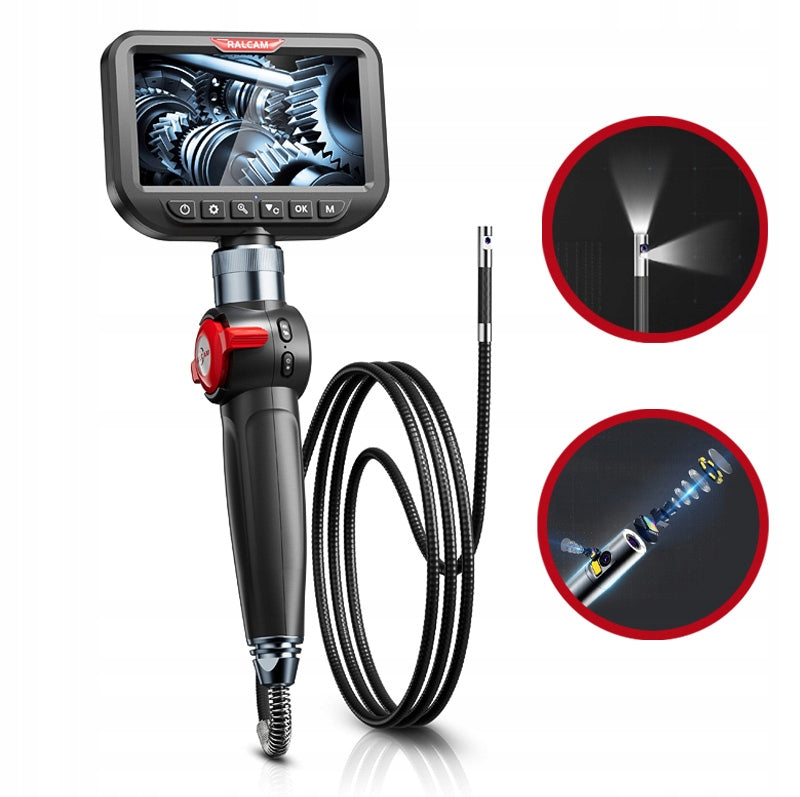 Inspection Camera BORESKOP Ralcam H406BD-MAX Endoscope DualLens 2 lenses