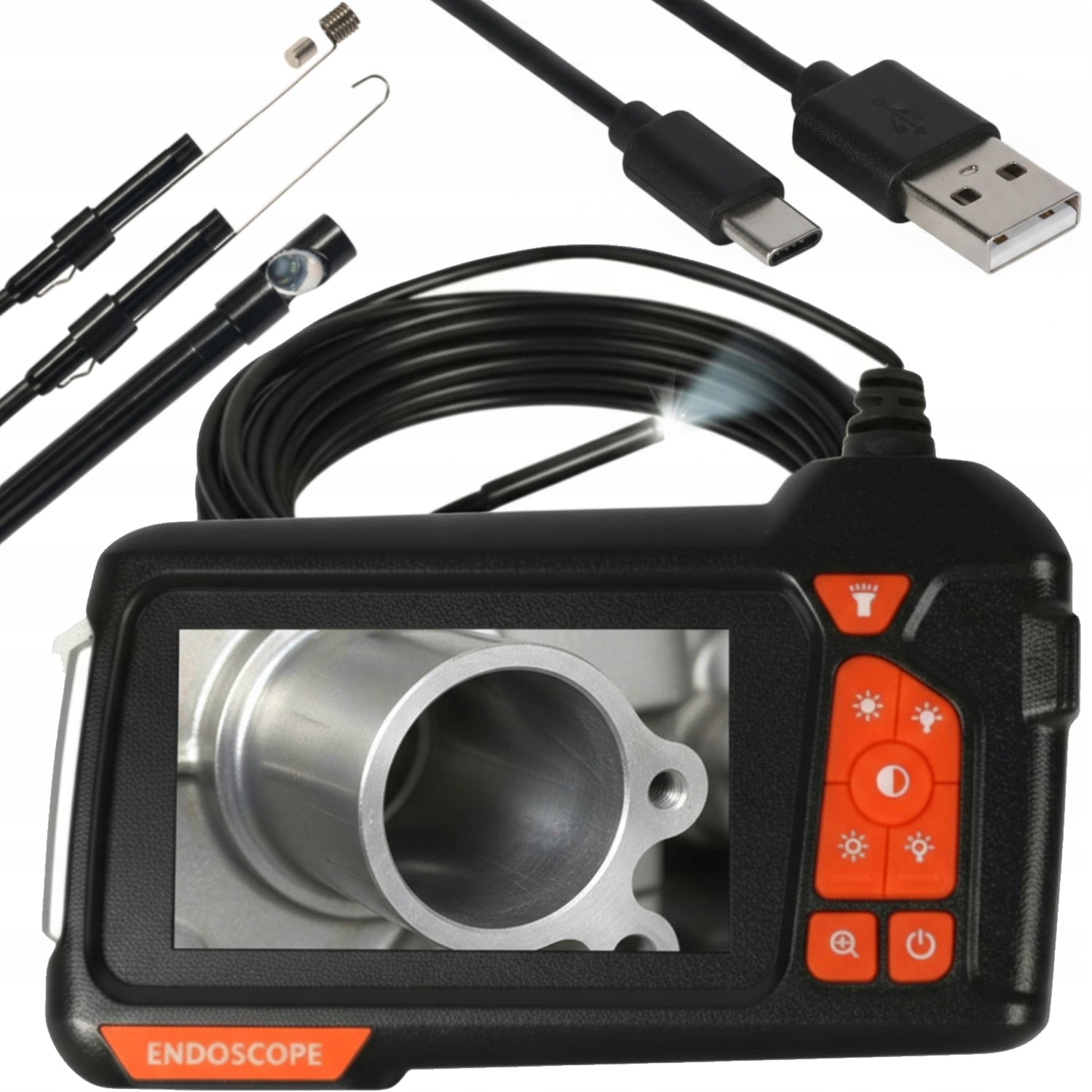 Inspection Endoscope Camera 5m HD Wireless Industrial Set
