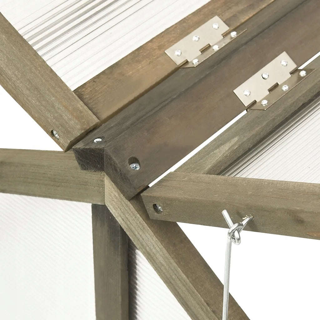Inspectorate, grey, 114x80x50 cm, fir wood Product weight with unit packaging 6.2 kg