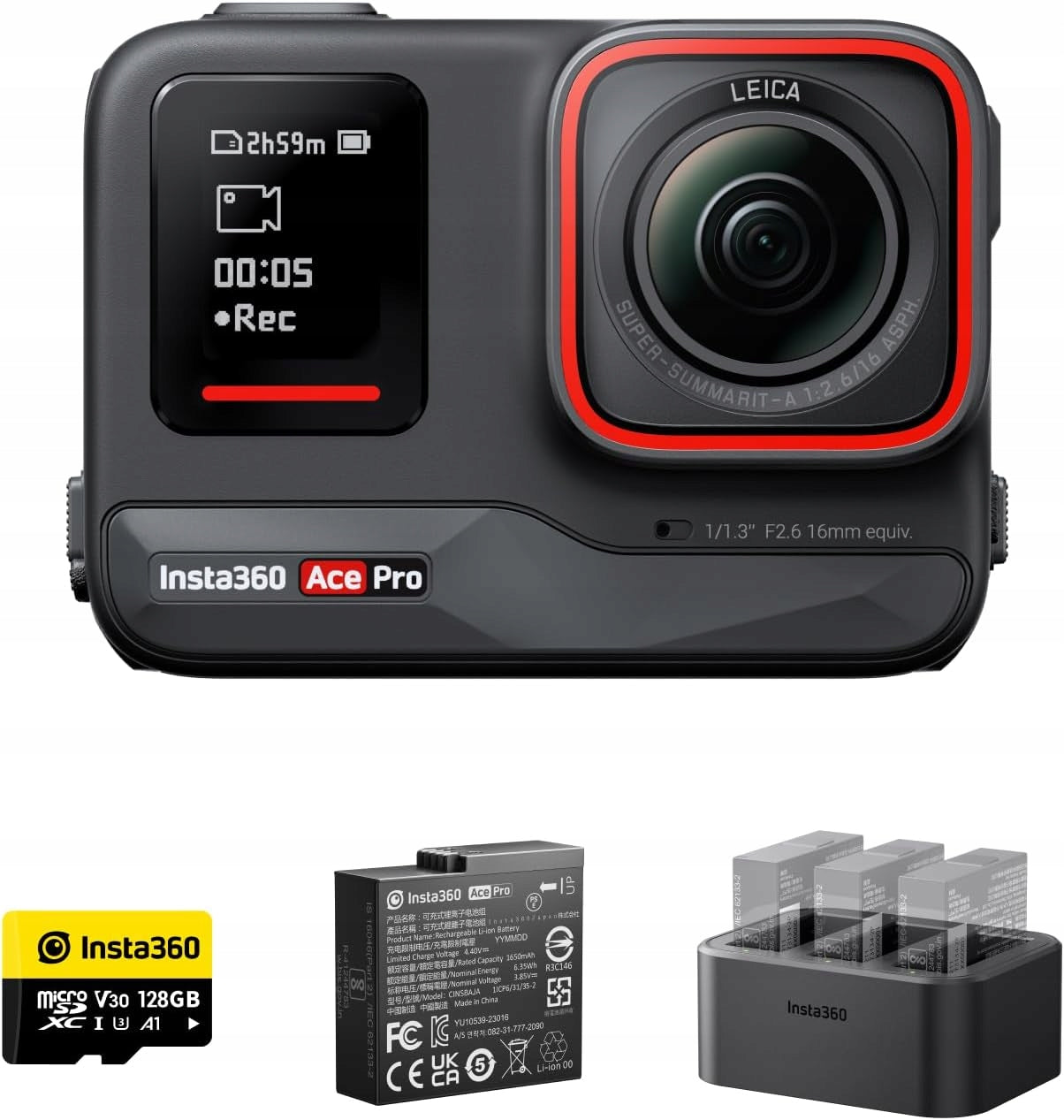 Insta360 AcePro Waterproof Sports Camera 4K 2024
