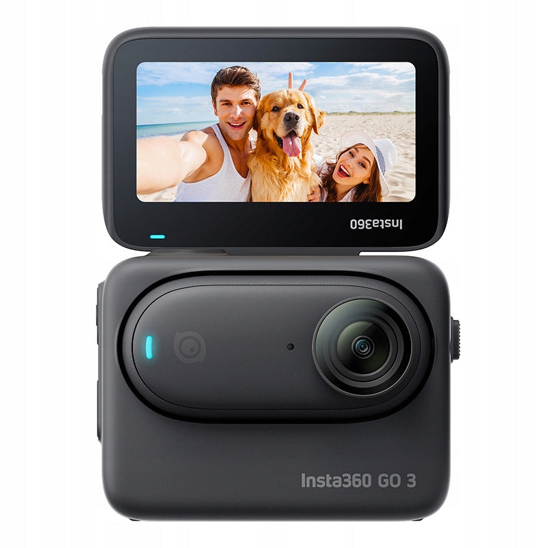Insta360 GO 3 128GB Sports Camera Black HDR FlowState Action Under IPX8