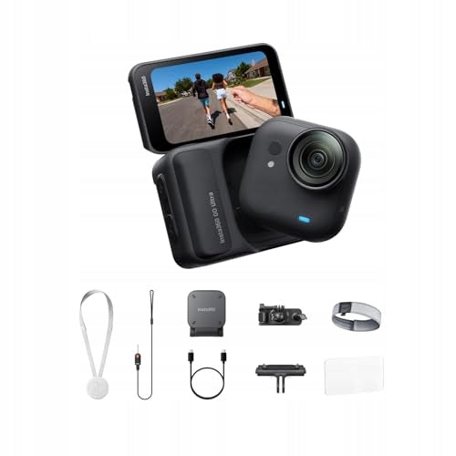 Insta360 GO Ultra Zestaw Biegowy Kamera 4K Midnight Black