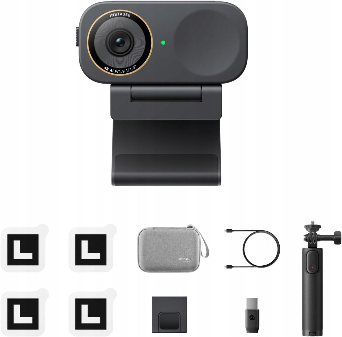 Insta360 Link 2C Pro 4K PC/Mac Webcam Kit