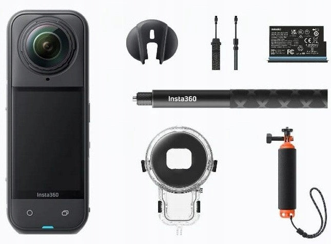 Insta360 X5 Pro Dive Bundle - PRO Diving Kit - 8K Waterproof Camera