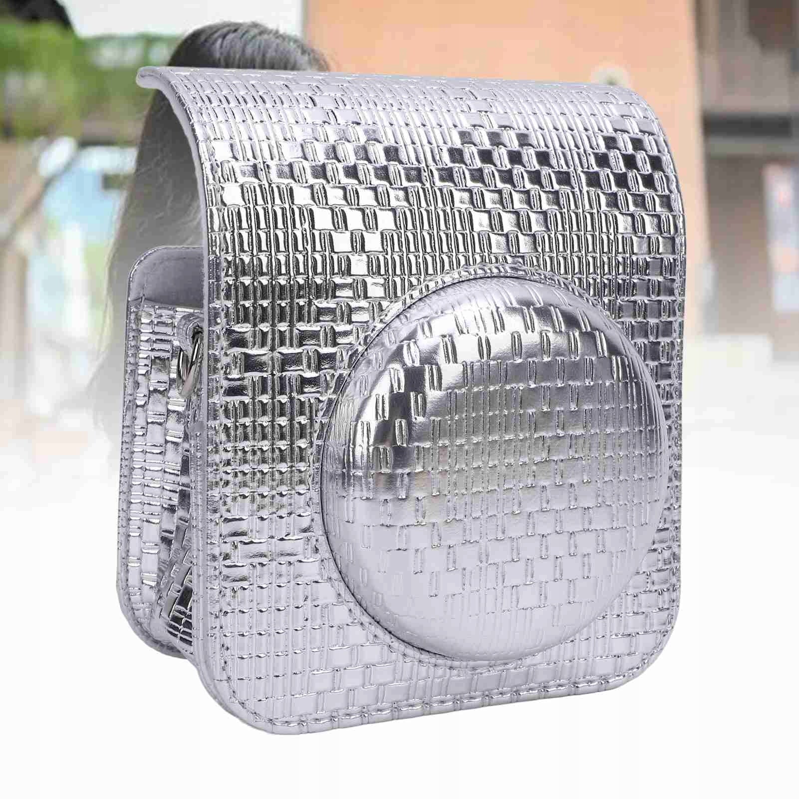 Instant Camera Carrying PU Case Protective Portable Bag For HK