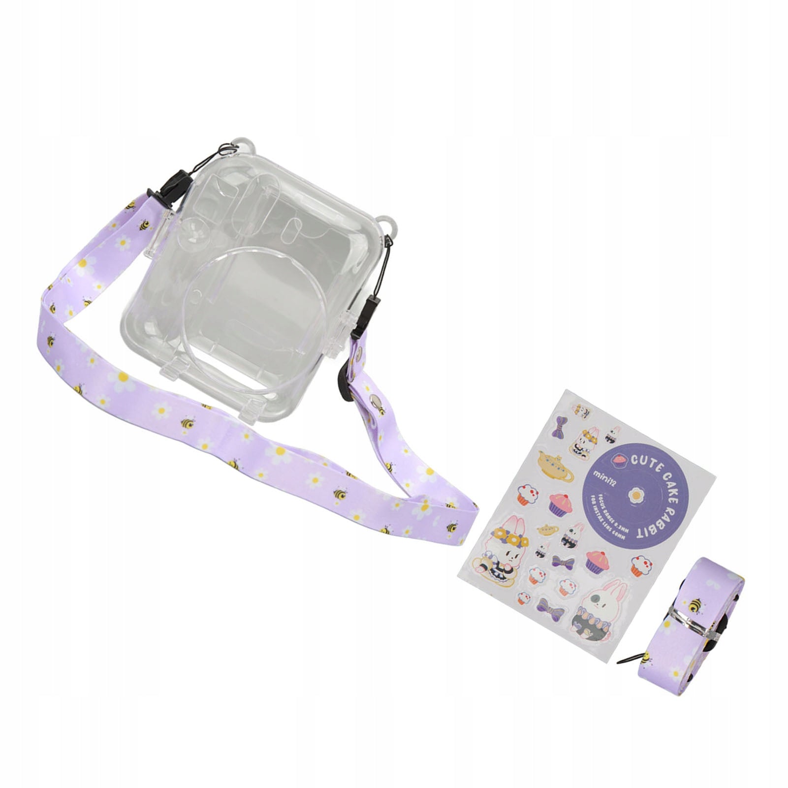 Instant Camera Case, Clear Instant Camera Case, Model 2065EYWT