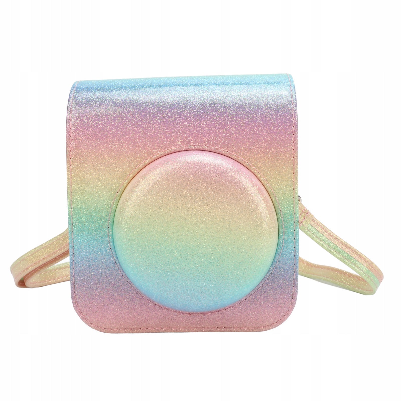 Instant Camera Case, Portable Leather Instant Camera Bag