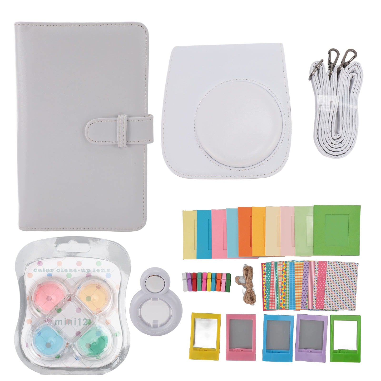 Instant Camera Protective Fur with Photo Frames Album for JI Brand no brand