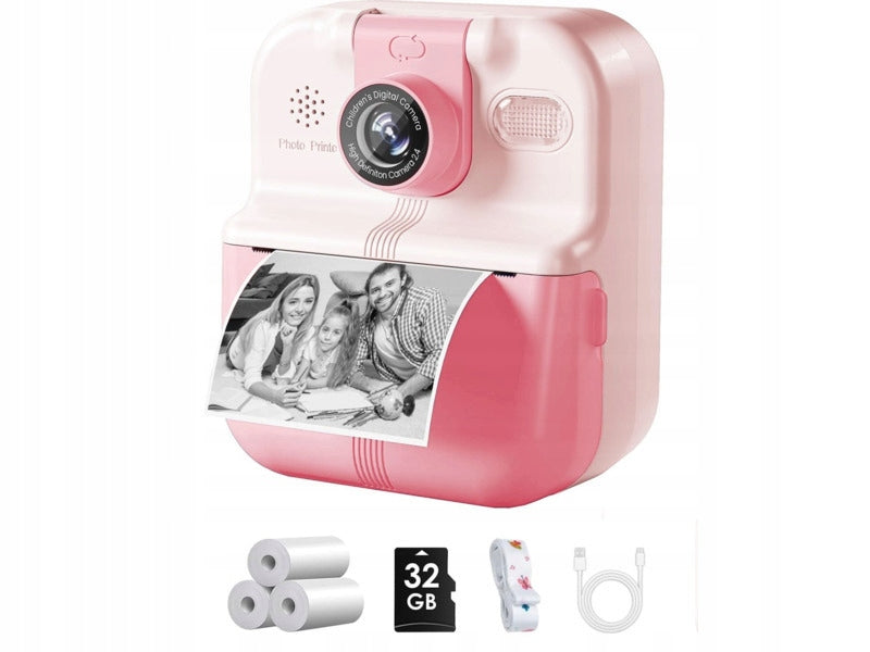 Instant Camera XREC P02 Pink Brand Xrec