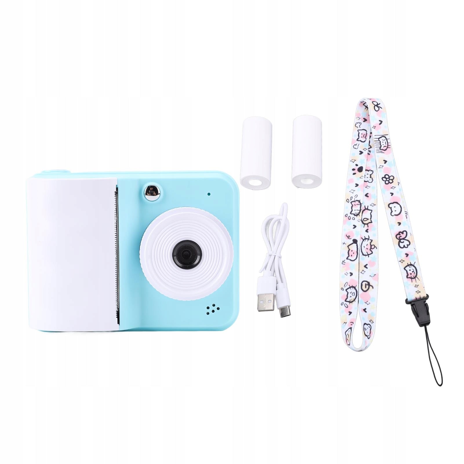 Instant Print Camera 1080p HD Video 48MP Images 2,4 Inch 6A Screen Brand no brand