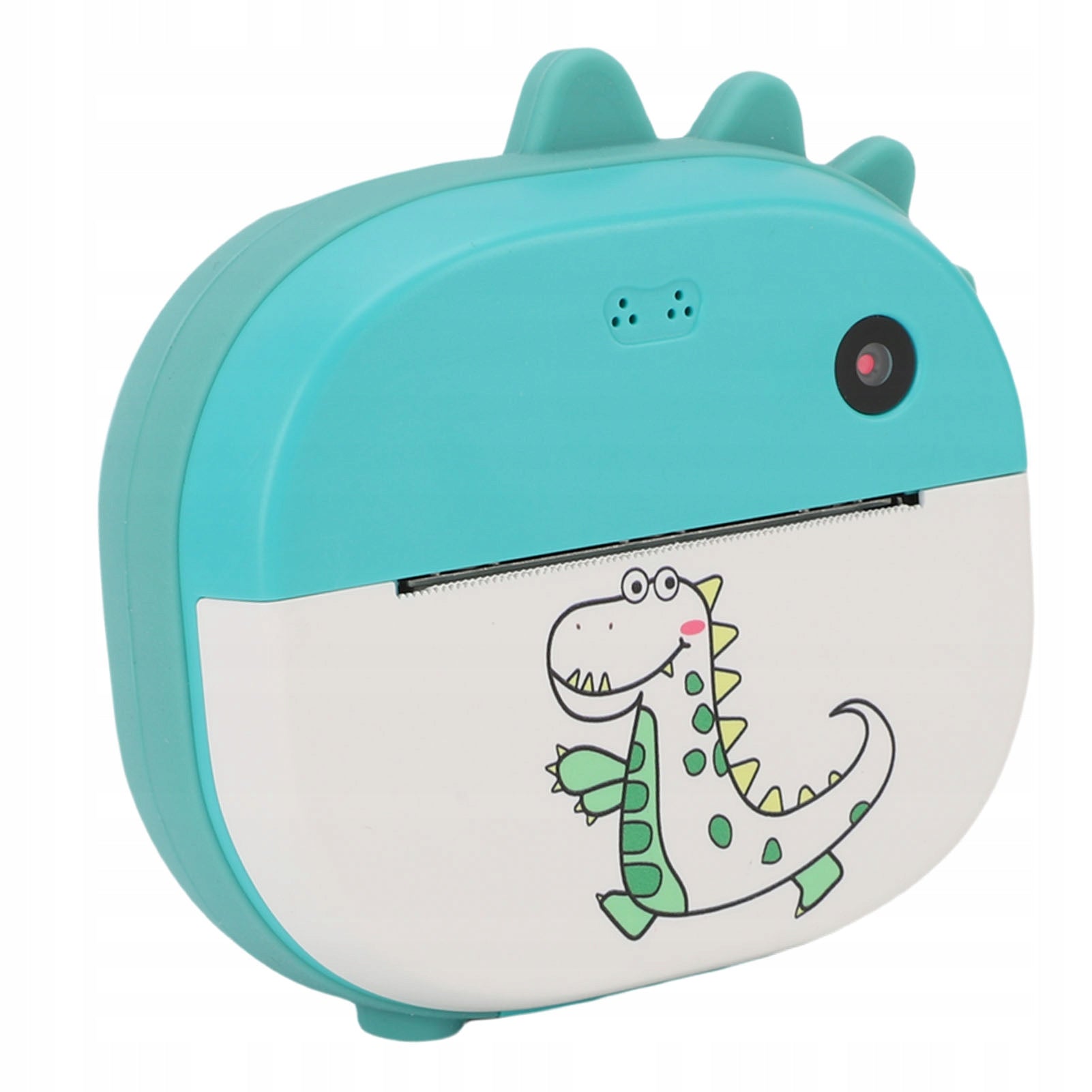 Instant Print Camera Cute Dinosaur Shape 48MP 2,0 Inch G0 Screen