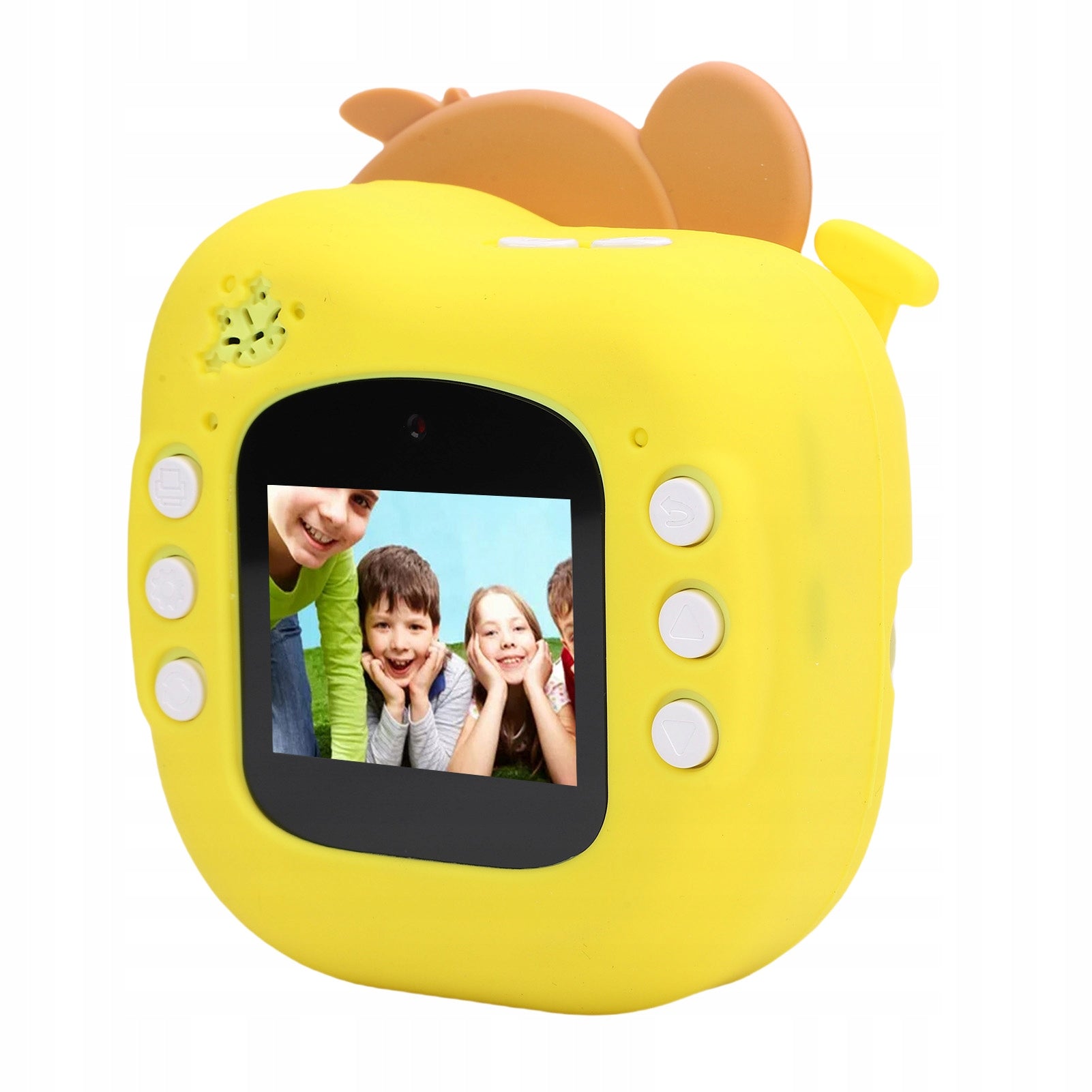Instant Print Digital Camera 48MP FHD Cute Cartoon Monkey RP