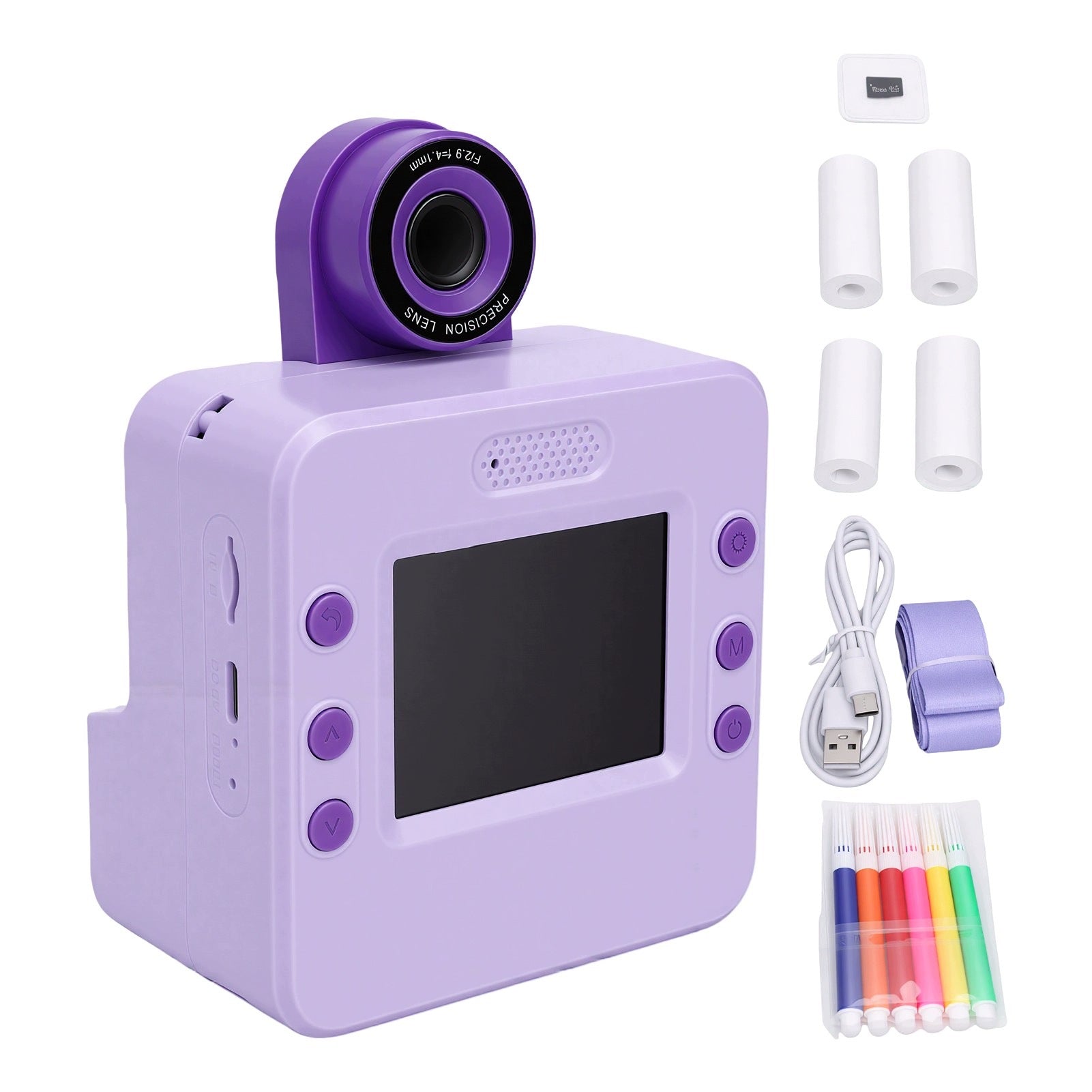 Instant Printing Camera for Kids Memory 32GB OV Camera Model 6401TCRB