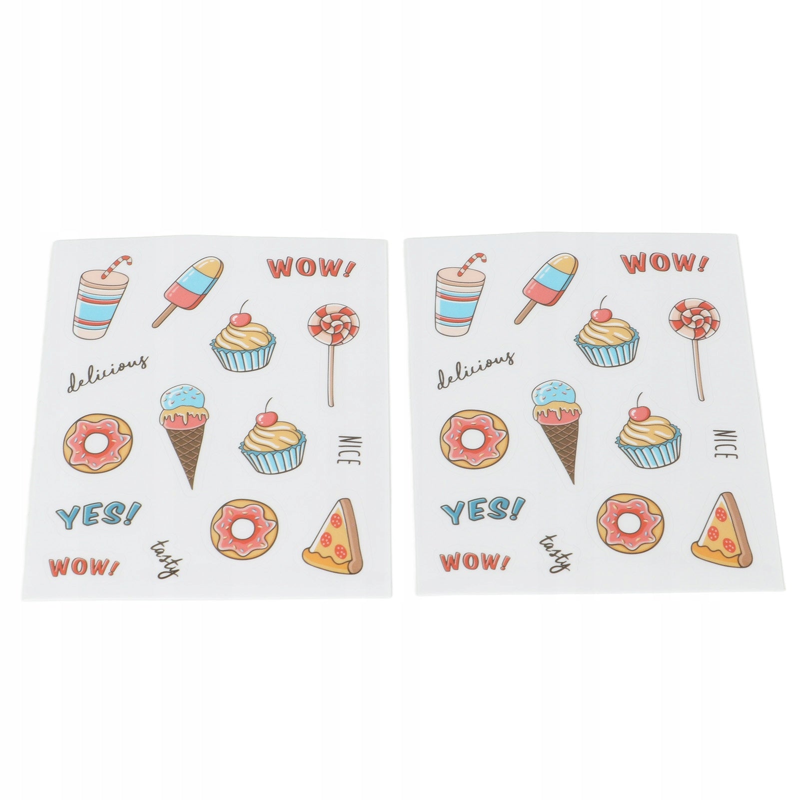 Instant cartoon stickers for camera, photo album stickers