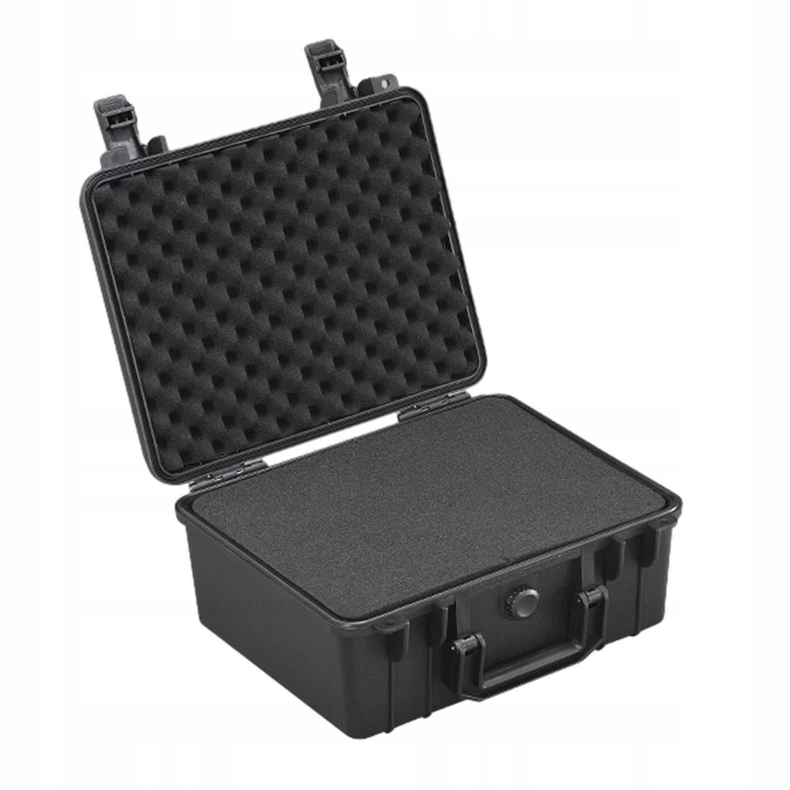 Instrument Toolbox with Sponge Durable Waterproof Multifunctional Black Product width 1 cm