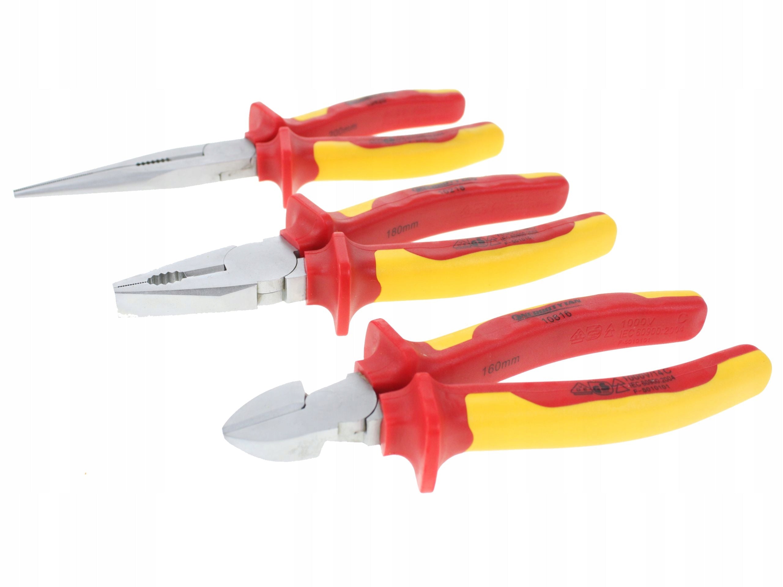 Insulated tool set - 3 pcs / 1000V / Pliers ENERGOTYTAN Poland Brand Energotytan