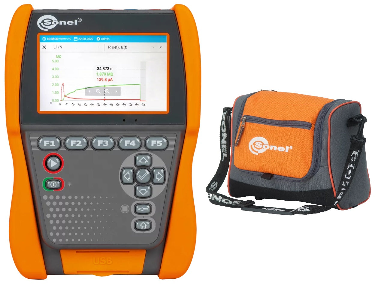 Insulation resistance meter Sonel MIC-2511 with calibration certificate