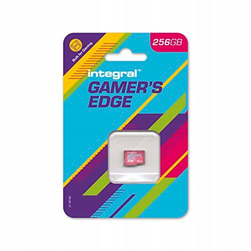 Integral 256GB Gamer's Edge Micro SD Card for Nintendo Switch - Fast Loading