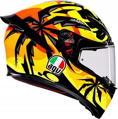 Integral Helmet AGV K1 S # Tropicrush Black/Orange S Manufacturer AGV