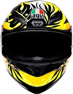 Integral Helmet AGV K1 S # Tropicrush Black/Orange S Manufacturer's catalog number 2118394017-070-S
