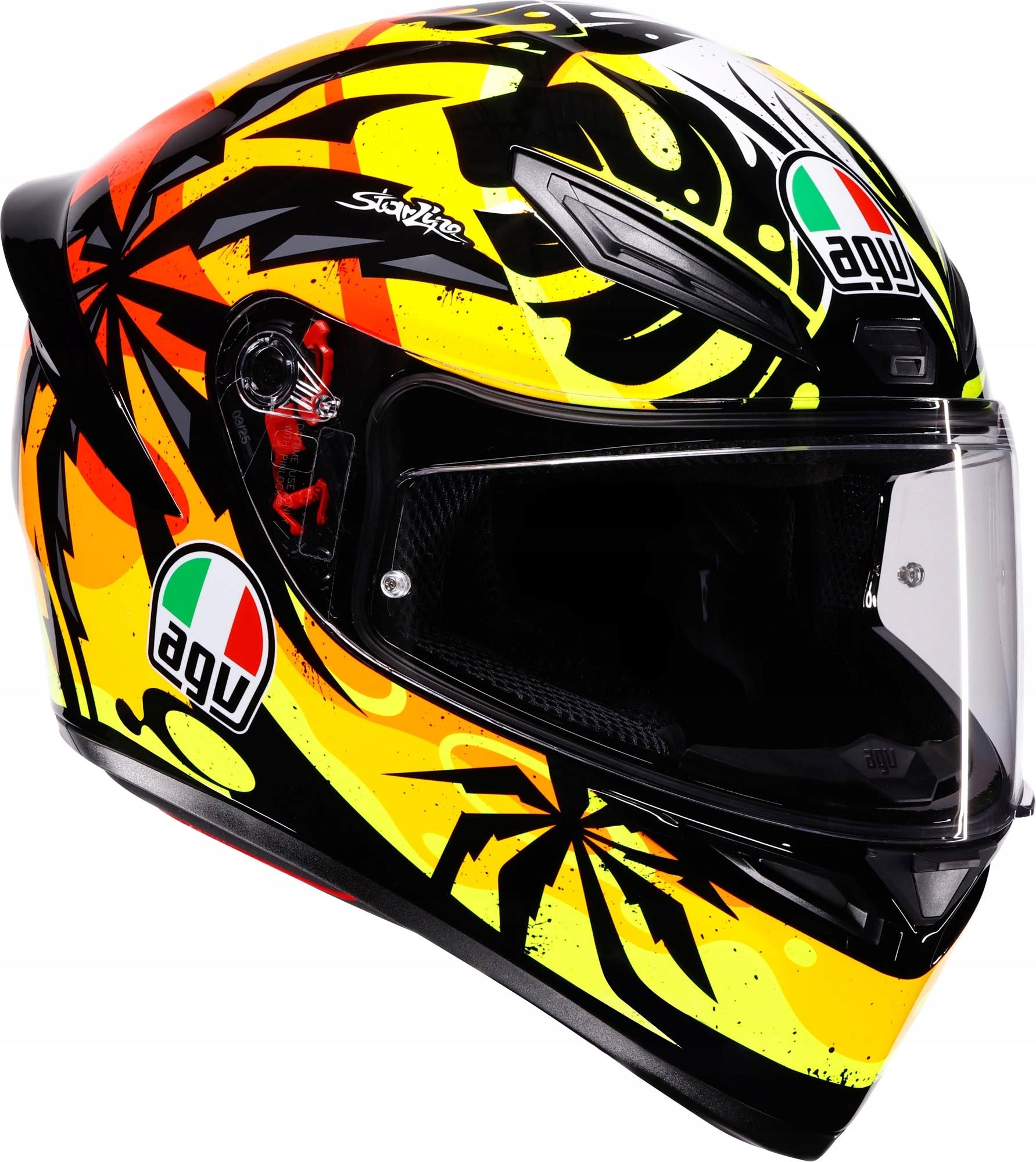 Integral Helmet AGV K1 S # Tropicrush Black/Orange S