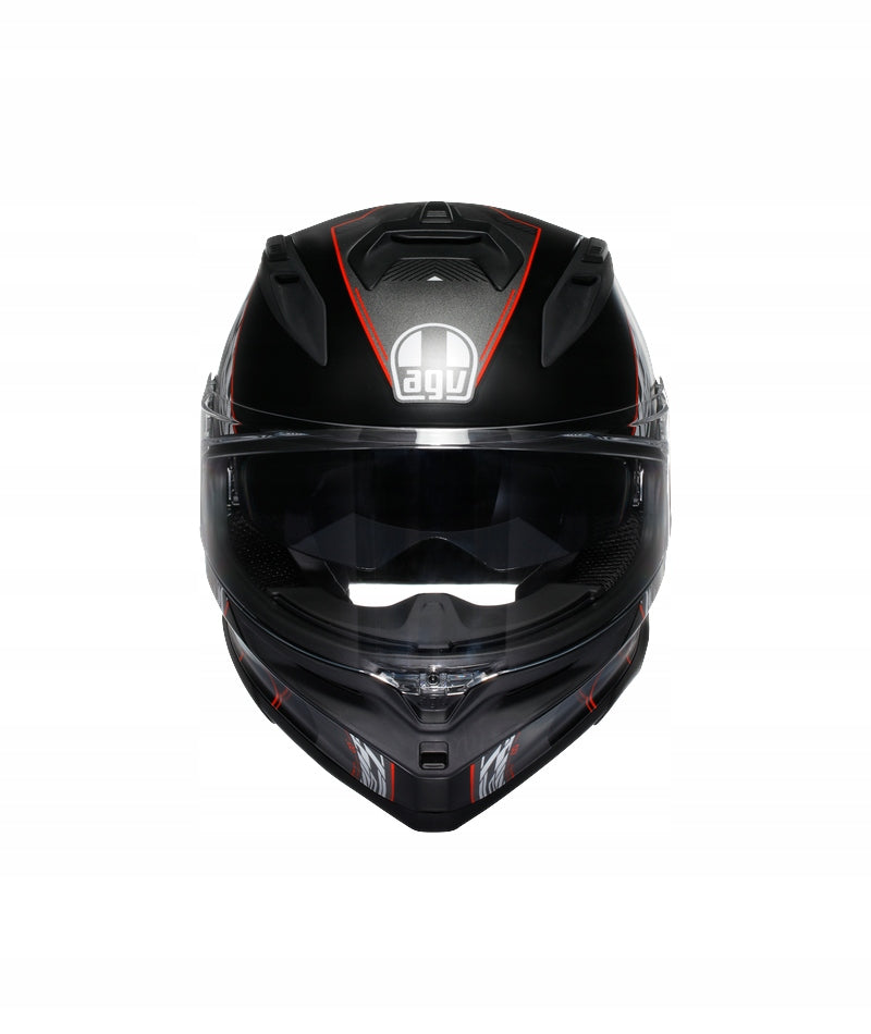 Integral Helmet AGV K7 Kyber Matt Black/Red L Manufacturer's catalog number 2118399001-008-L