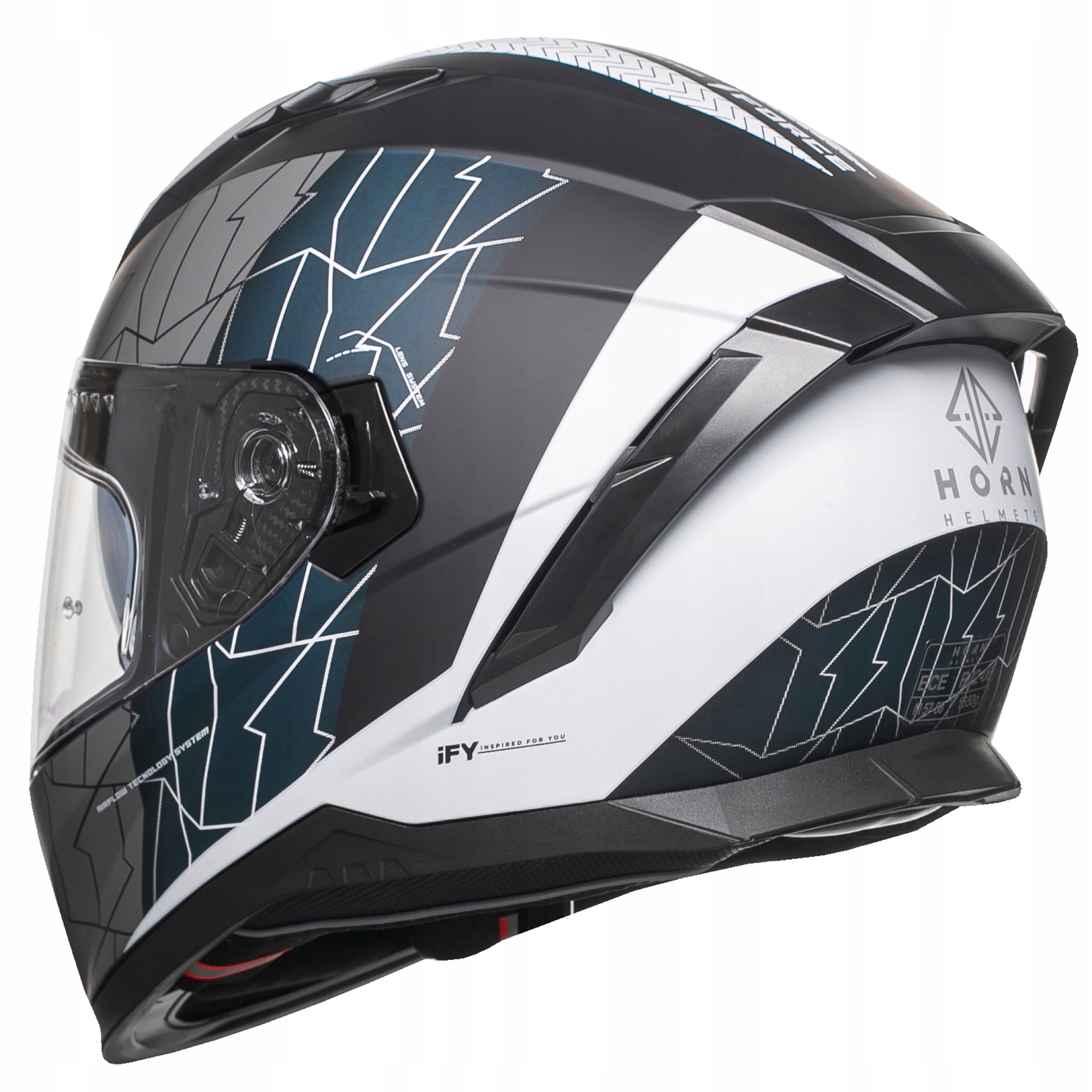 Integral helmet HORN Hirs XS 53 – 54 cm for intercom blend ECE2206 + pinlock Manufacturer's catalog number Hirs kaski M69