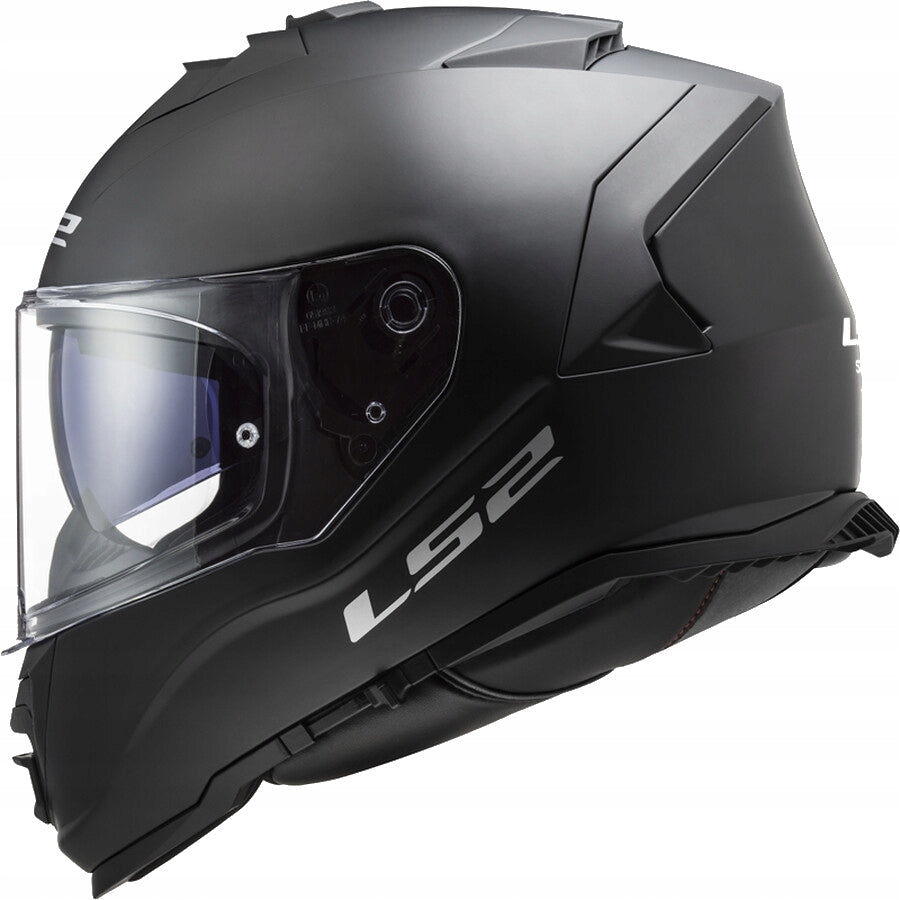 Integral helmet LS2 FF800 Storm II Solid Matt Black ECE 22.06 approval European type approval ECE R22-06