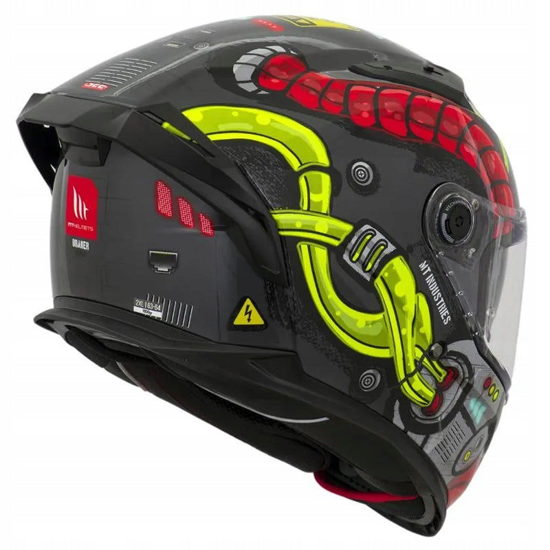 Integral helmet MT Helmets BRAKER SV (ECE 22.06) BERSIN E3 matt size XL Manufacturer's catalog number MTH000KRA515-0XL